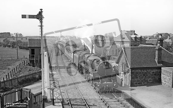 73005 1952 Kinloss station -RAS WJVA (F830)